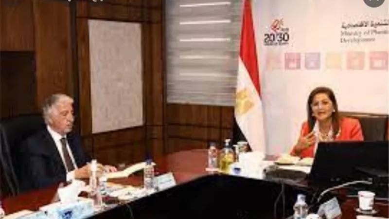 وزيرة التخطيط تبحث التعاون بين مصر والمؤسسة الاسلامية لتمويل التجارة