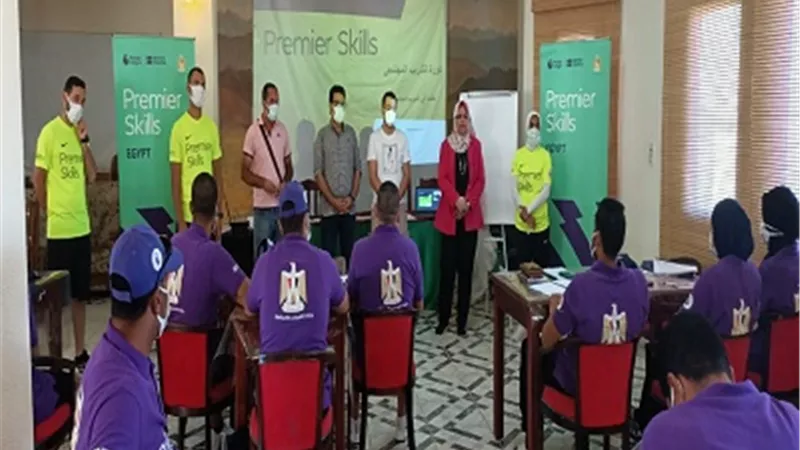 بدء الدورة التدريبية لمشروع 1000 بنت و1000حلم بجنوب سيناء