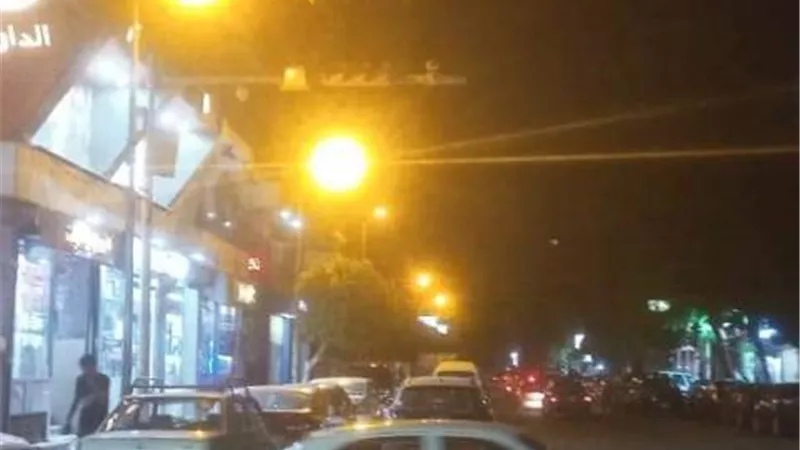 حى عابدين يشكو من الظلام والمحافظة تستجيب