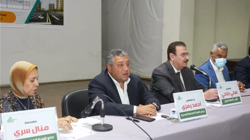 الشعبة المدنية بالمهندسين تستعرض التحديات والحلول لتنفيذ القطار فائق السرعة