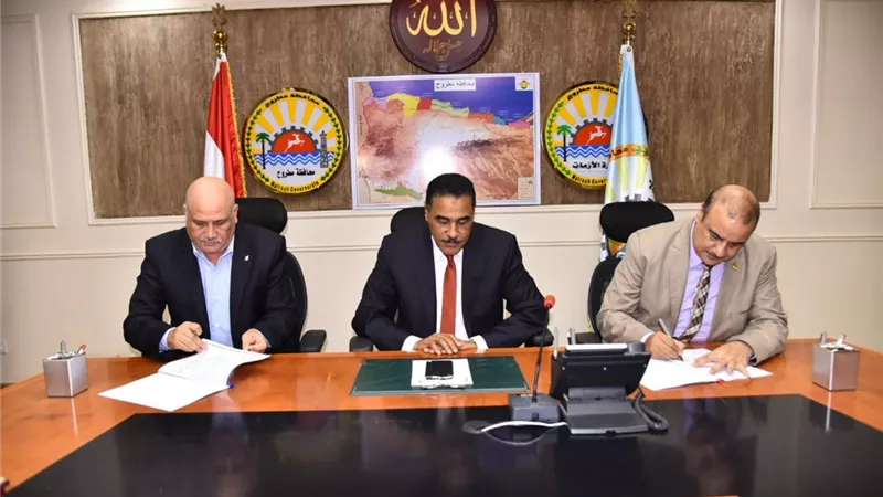 انشاء مدرسة لتنمية المراعى والثروة الحيوانية بمطروح