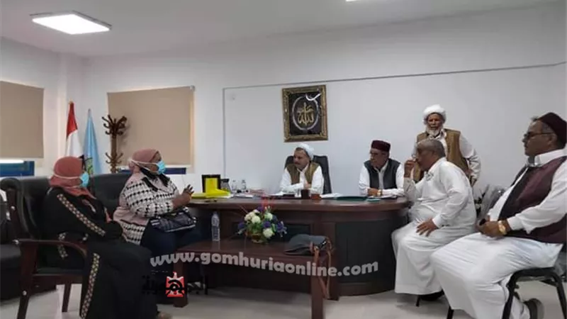 حملة تثقيف صحي بمقر العمد والمشايخ بمطروح