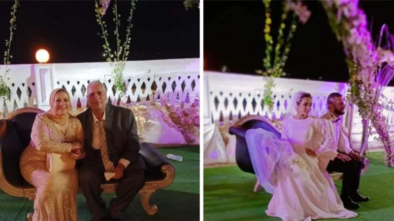 مبروك زفاف د.داليا وم.محمد