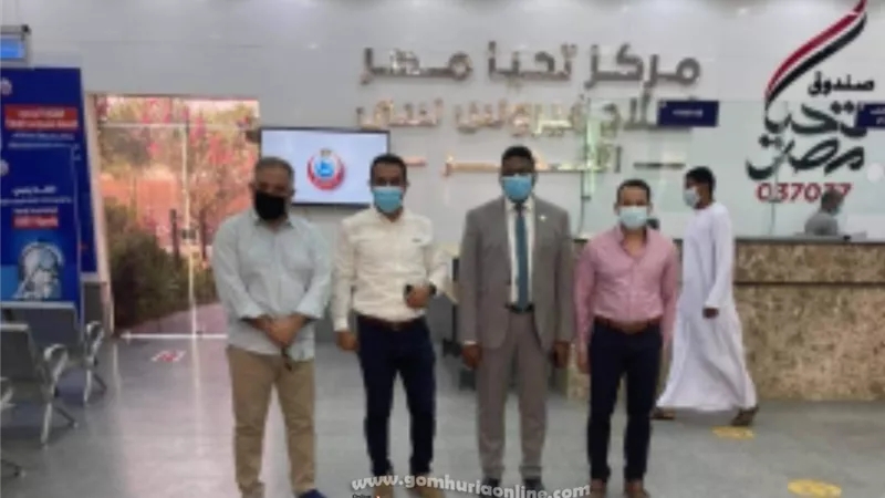 مندوب رئاسة الوزراء ووكيل وزارة صحة الأقصر يتفقدان مستشفي الحميات و الجهاز الهضمى والكبد بعد تطويرها