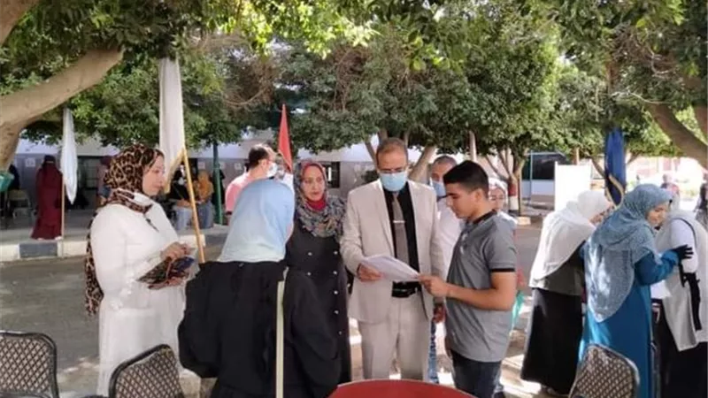 المدن الجامعية بسوهاج تبدأ إجراءات التسكين للطلاب القدامى بتطعيمهم لقاح كورونا..صور