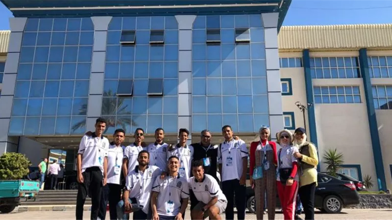 كلية التربية بالغردقة تشارك فى ملتقى شباب جامعات المحافظات الحدودية بالعريش