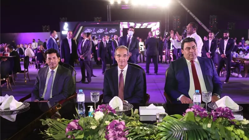 وزير الاتصالات يشهد حفل تكريم الأبطال المشاركين فى بارالمبياد طوكيو 2020