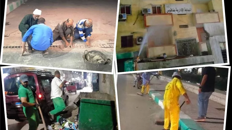 تكثيف حملات النظافة والتجميل لتحسين الصورة الجمالية والحضارية لشوارع الشرقية