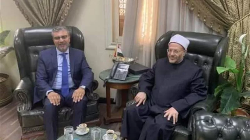 ننشر تفاصيل لقاء مفتي الديار المصرية ورئيس اتحاد الإذاعات الإسلامية