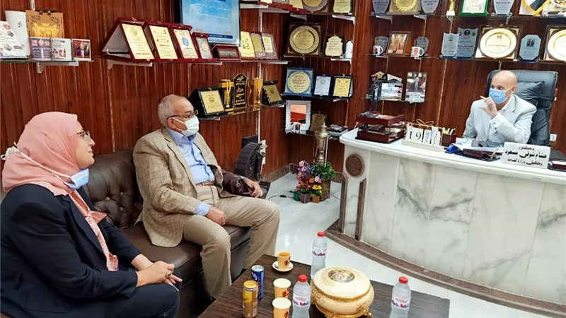 وكيل وزارة الصحة بالشرقية يستقبل رئيس قطاع السكان وتنظيم الأسرة بوزارة الصحة