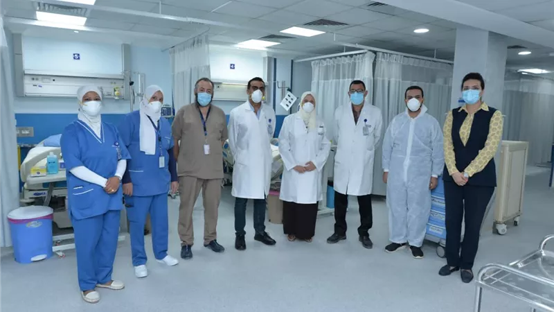 تجديد وحدة الرعاية المركزية بمستشفي مصرللطيران