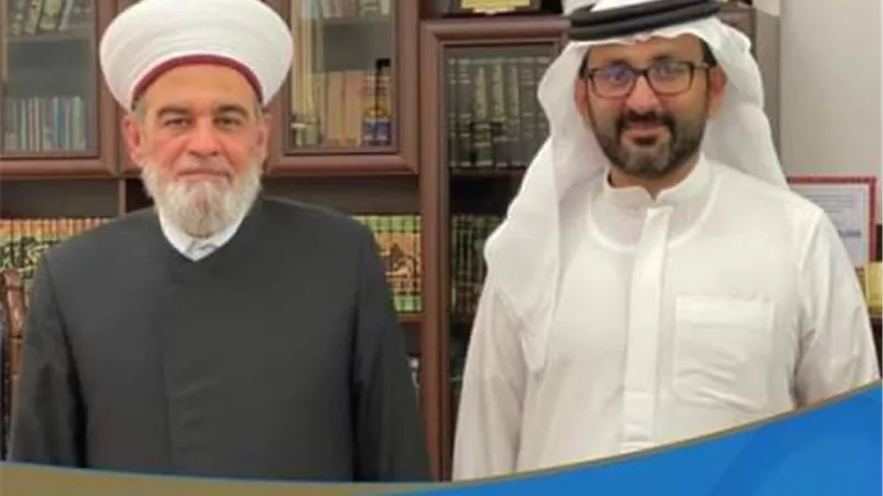وفد مجلس حكماء المسلمين يزور مقر الإدارة الدينية لمسلمي أوكرانيا لبحث سبل التعاون المشترك