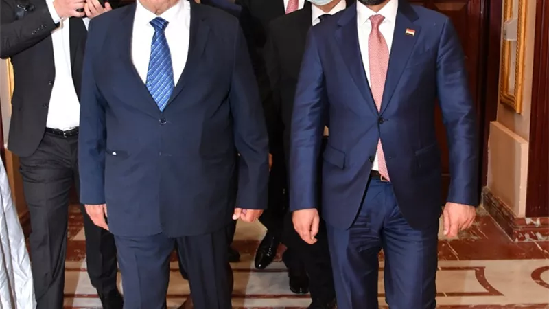 رئيس الشيوخ يستقبل رئيس مجلس النواب العراقي محمد الحلبوسي