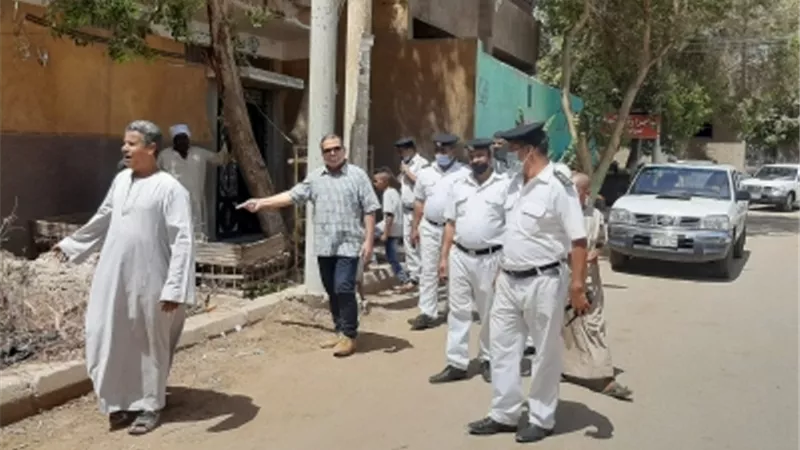 تحرير ١٦ محضر فى حملة مرافق بمدينة الزينية شمال الأقصر