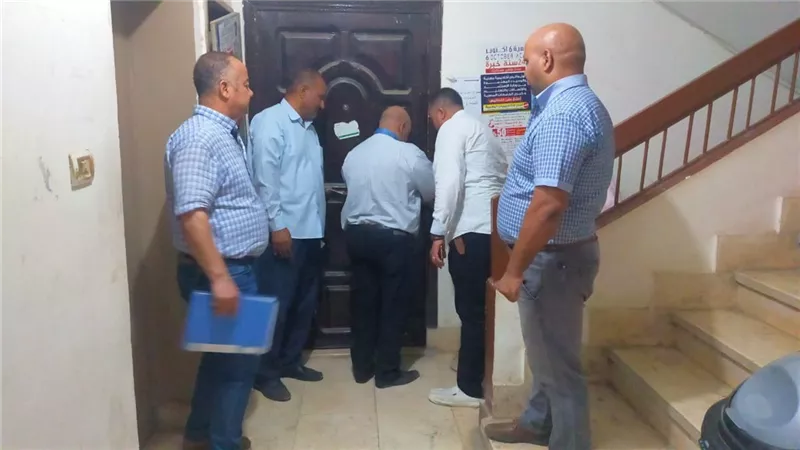 غلق أكاديميه تدرىيبيه بدون ترخيص بمدينة بني سويف