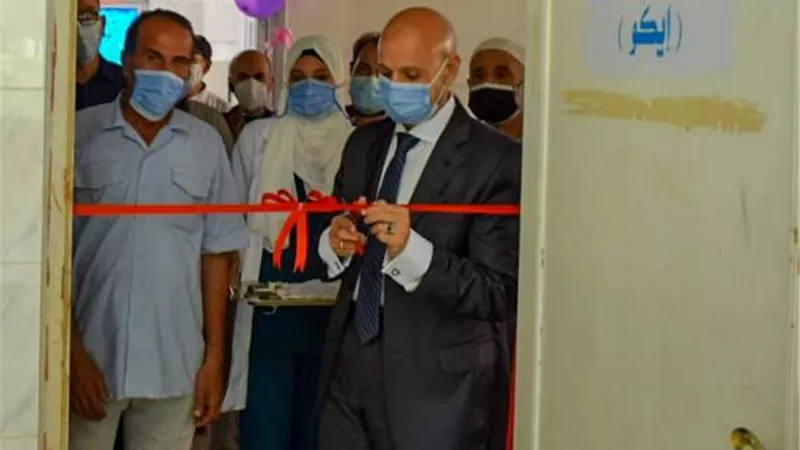 وكيل وزارة الصحة يفتتح أعمال التطوير بمركز طب أسرة الروضة بالصالحية
