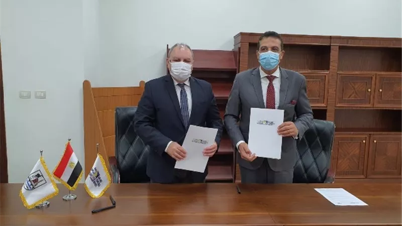 جامعة بني سويف التكنولوجية توقع بروتوكول تعاون مع مؤسسة السويدي