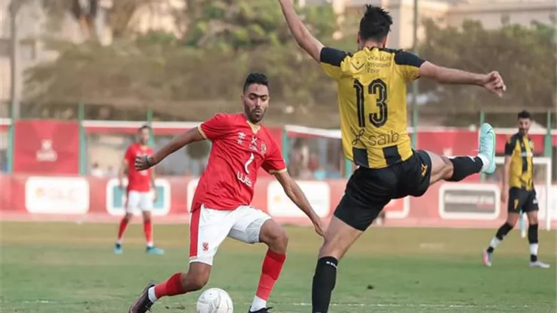 استعدادا للسوبر.. الأهلى يهزم المقاولون وديا بهدف الشحات