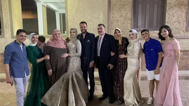 مبروك خطوبة دكتور احمد سعد ومريهان المحمدى