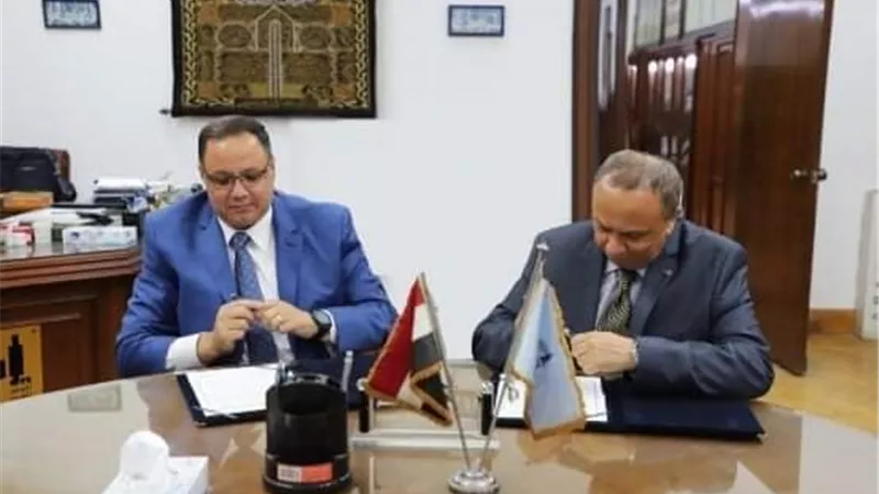 بروتوكول تعاون بين معهد علوم البحار والقومى للبحوث