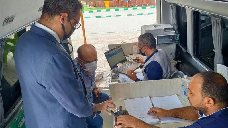 سيارات الشهر العقارى المتنقله لأول مرة بالدقهلية
