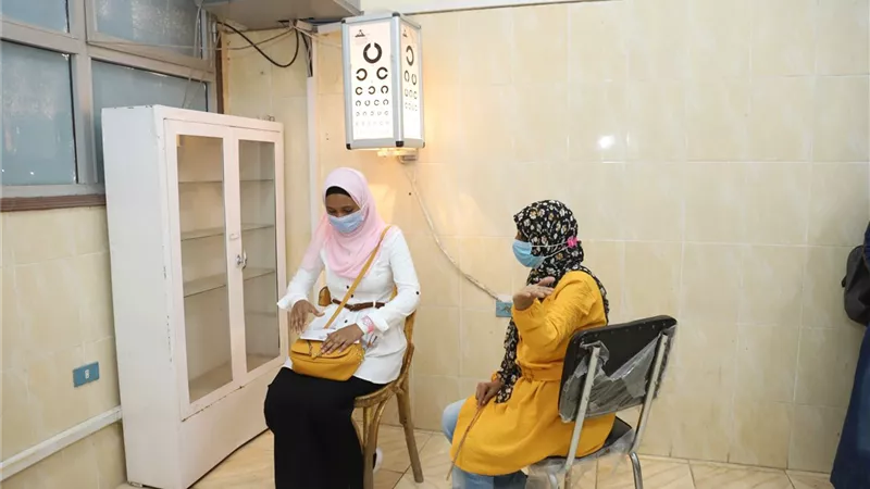 بدء الكشف الطبى للطلاب الجدد بجامعة جنوب الوادى