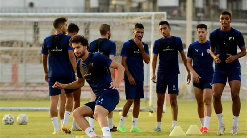 الزمالك يواصل استعداداته لمواجهة اسوان فى الكأس