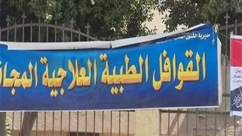 الكشف على ٣٢٨ مريض بقافلة طبية في قرية بـ