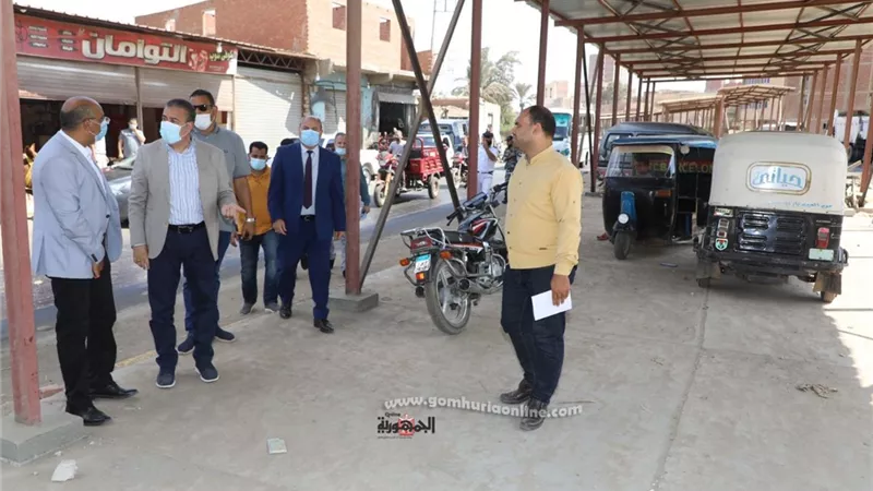 محافظ المنوفية يتفقد أعمال تطوير ورصف طريق النصر والسوق النموذجي وحديقة الطفل الجديدة بالشهداء .. صور