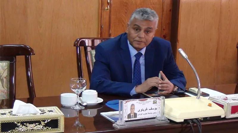 حسين عبد الباسط عميداً لتجارة جنوب الوادي
