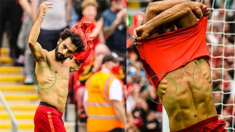 بالتدريبات والنظام الغذائى.. كيف تحصل على عضلات محمد صلاح؟