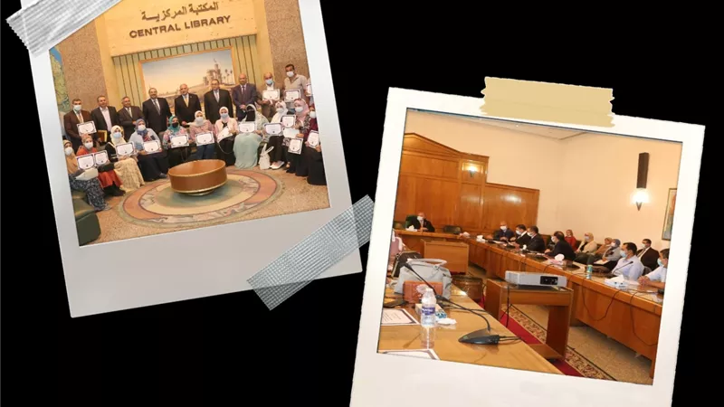 وزير الرى يكرم العاملين بالمشروع القومى لتأهيل الترع