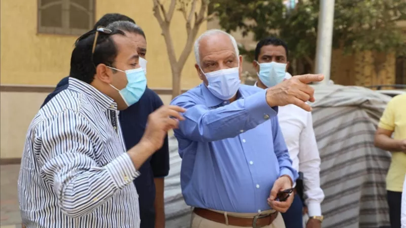 المحافظ الجيزه : تطوير شارع نعمه الله ورفع المخلفات منه