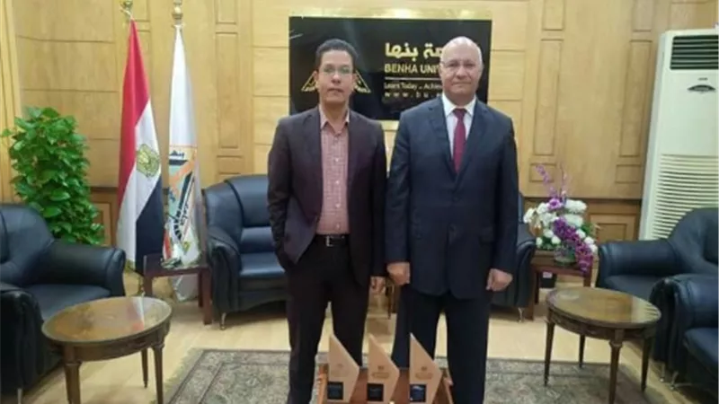 بنها تحصد 3 مراكز فى مسابقات الجامعات المصرية