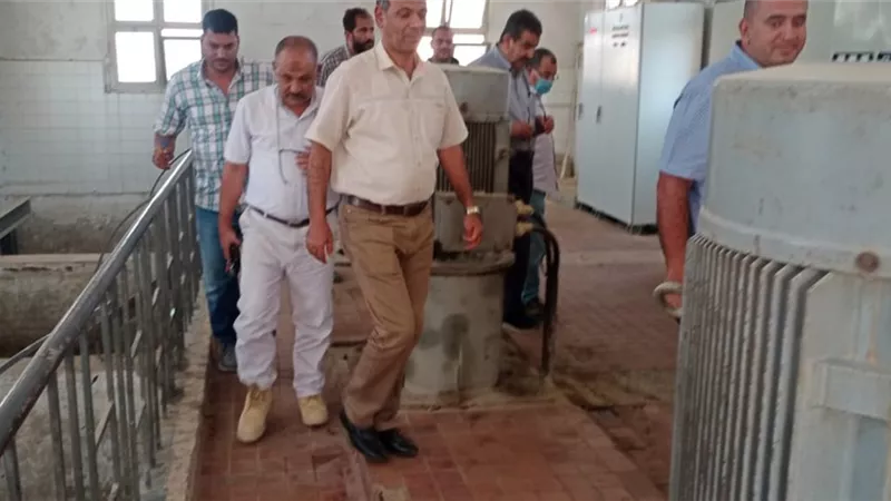 رئيس جهاز بدر يتابع الاستعدادات لاستقبال موسم الشتاء..ويتفقد محطات الصرف الصحي بالمدينة
