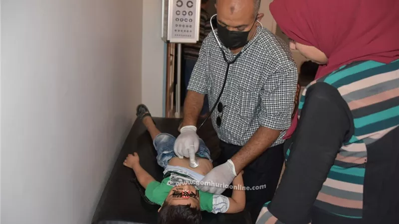 نائب رئيس جامعة السادات: الكشف على242 حالة خلال القافلة الطبية البشرية بقرية كفر عشما بالمنوفية .. صور