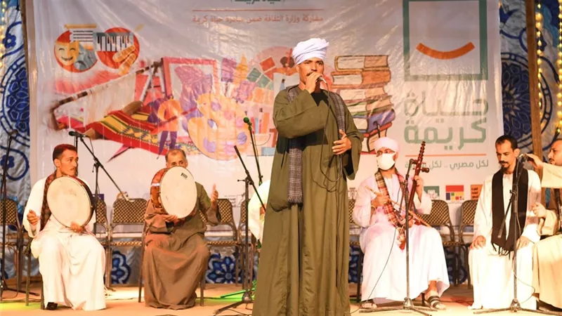 الداودى وغرباوى يشهدان احتفال وزارة الثقافة بحياة كريمه