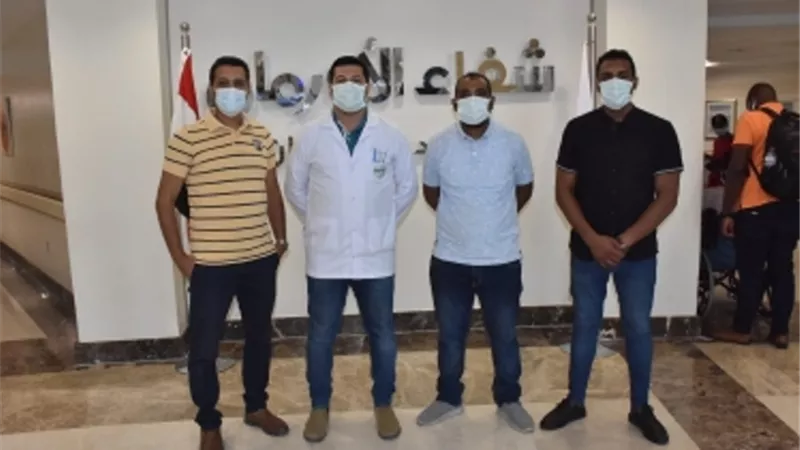 وفد إتحاد المهن الطبية بالأقصر يزور مستشفى شفاء الأورمان لسرطان الأطفال