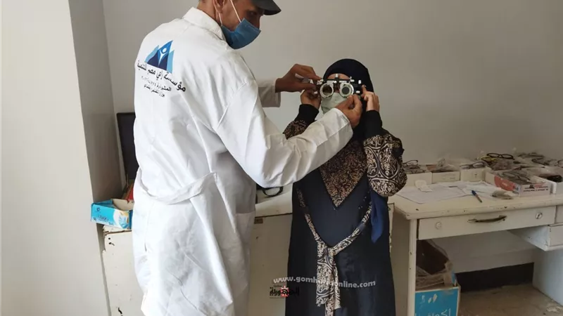 الكشف و العلاج ونظارات طبية لــ 290 مواطناً بشنطور بنى سويف
