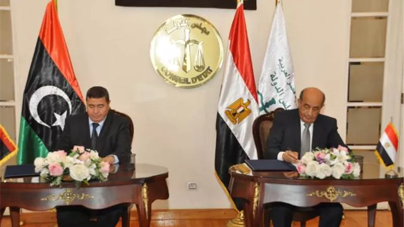 المستشار محمد حسام الدين رئيس مجلس الدولة: المجلس مستعد لتقديم كافة أوجه المعاونة الفنية للأشقاء بليبيا