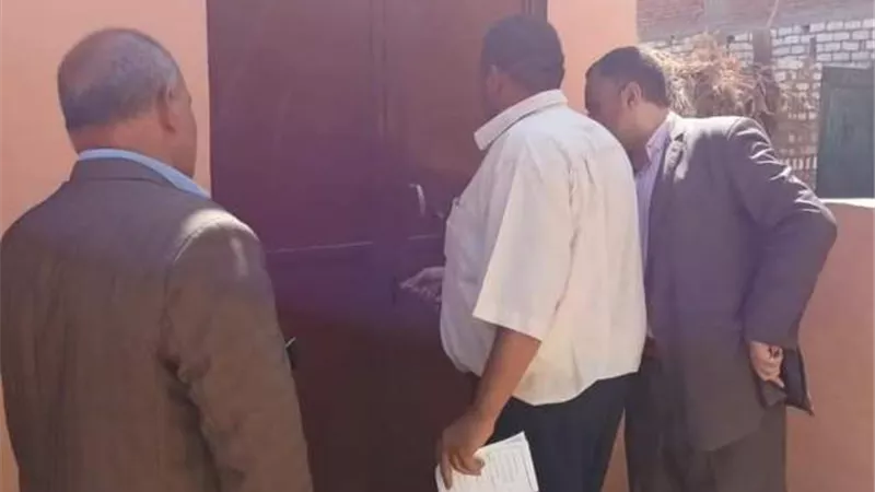 غلق مركز للدروس الخصوصية بناصر بنى سويف