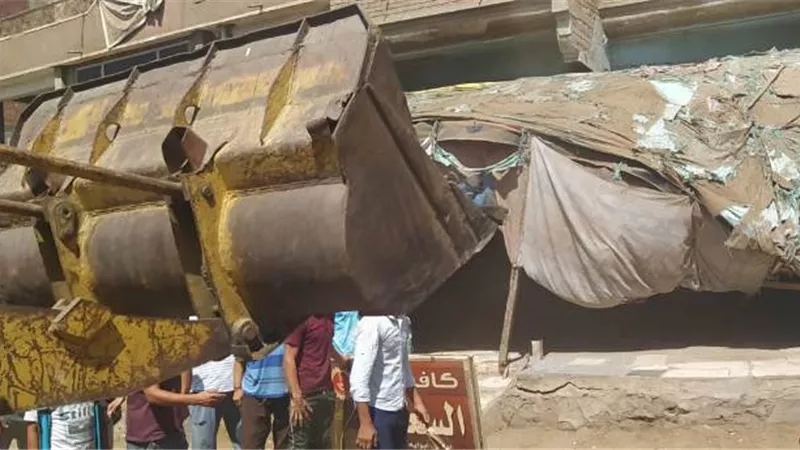 الموجة 18 تنجح فى إزالة 145 من حالات التعدي على أراضي الدولة بالشرقية