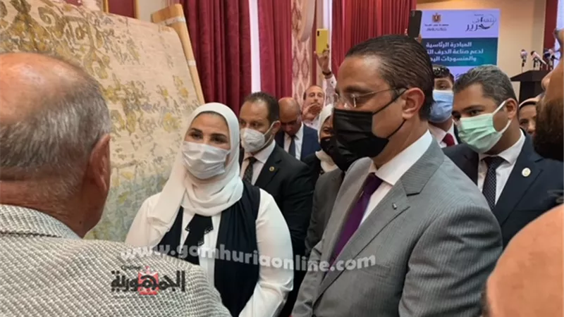 المحطة الثالثة لجولة وزيرة التضامن الإجتماعى .. بمحافظة الفيوم