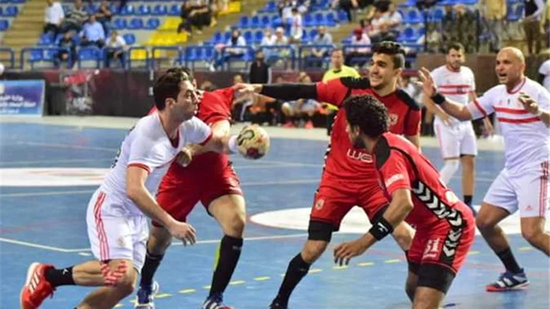 الزمالك يحقق فوزه الثالث على التوالى بدورى محترفين اليد أمام الأهلى