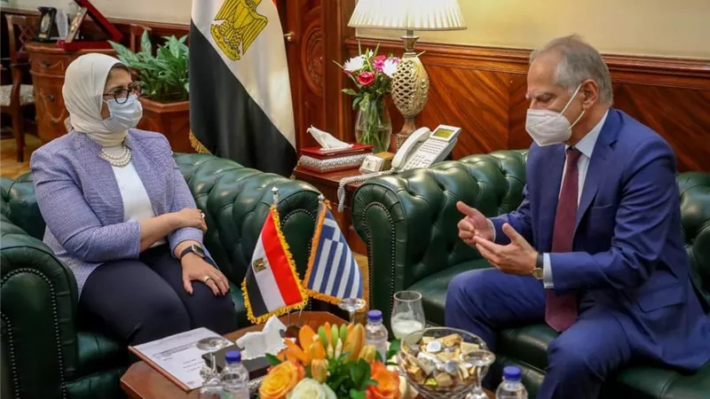 السفير اليوناني يؤكد أهمية التعاون مع مصر وتبادل الخبرات