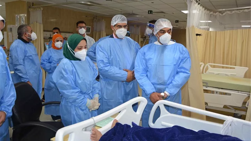 محافظ المنيا يكلف نائبه بمتابعة الحالة العامة داخل مستشفى ملوي التخصصي