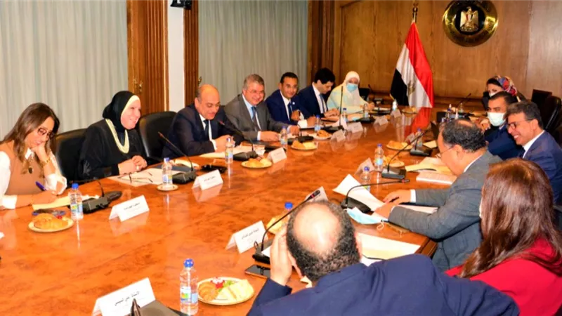 جامع ومعيط يبحثان تنفيذ مبادرة تحفيز الصناعة المصرية