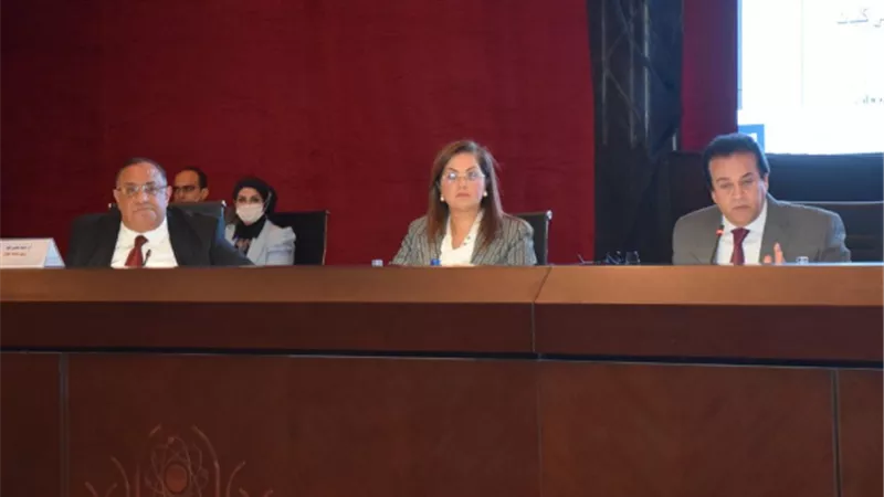 وزيرة التخطيط والتنمية الاقتصادية تستعرض مجالات التعاون مع المجلس الأعلى للجامعات