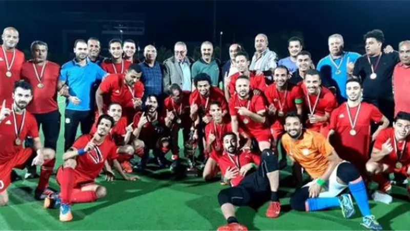 الشرقية تفوز بكأس السوبر للهوكي على ملعب نادي القناة بالإسماعيلية ..صور