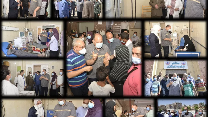 محافظ أسيوط يتفقد مستشفى أبنوب المركزي تمهيدًا لاحلالها وتجديدها بالكامل